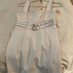 FOR LOVE & LEMONS Daria Denim Dress